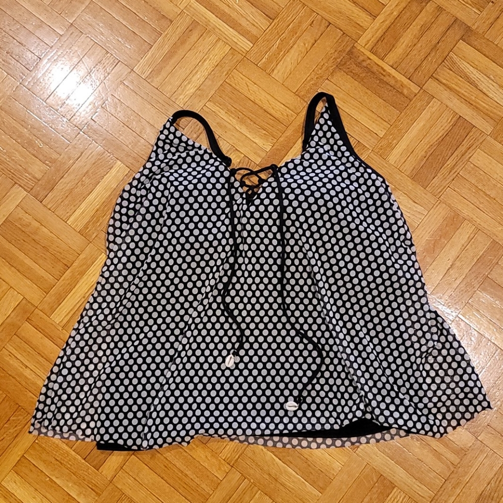 36DD COCO REEF Bra Sized Tankini with Seashell Tie